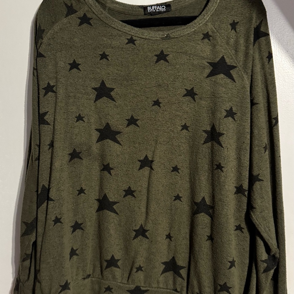 Buffalo David Bitton Star Pattern Top